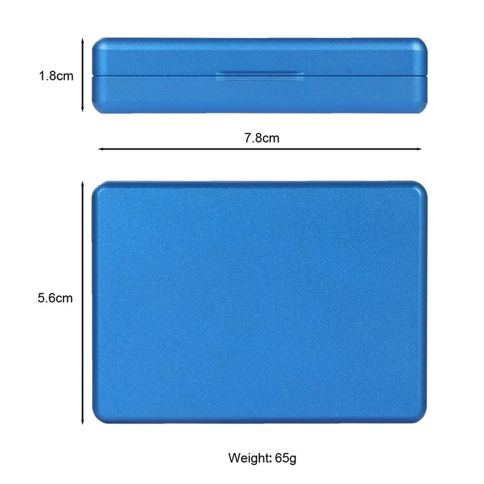 Portable Protective Case Compatible with All IQOS Models Electronic Cigarette Aluminum Alloy Storage Box - Gold - 6