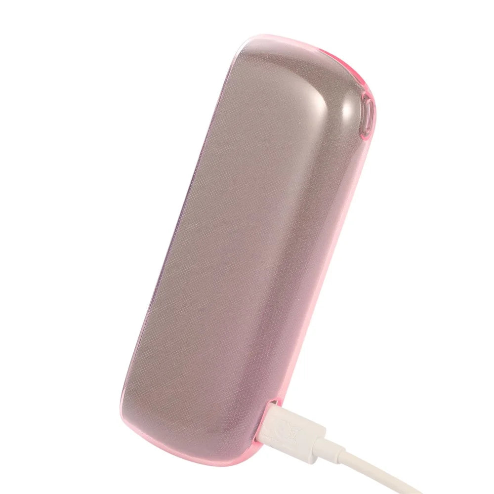 For IQOS ILUMA E-cigarette Soft TPU Protective Case Anti-scratch Storage Pouch - Transparent Pink - 2