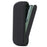 Protective Case for IQOS ILUMA, Stylish Pattern PU Leather + TPU Anti-scratch Dust-proof Cover Protector - Black - 1