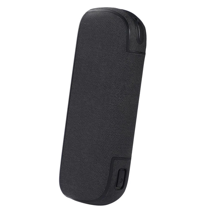 Protective Case for IQOS ILUMA, Stylish Pattern PU Leather + TPU Anti-scratch Dust-proof Cover Protector - Black - 2