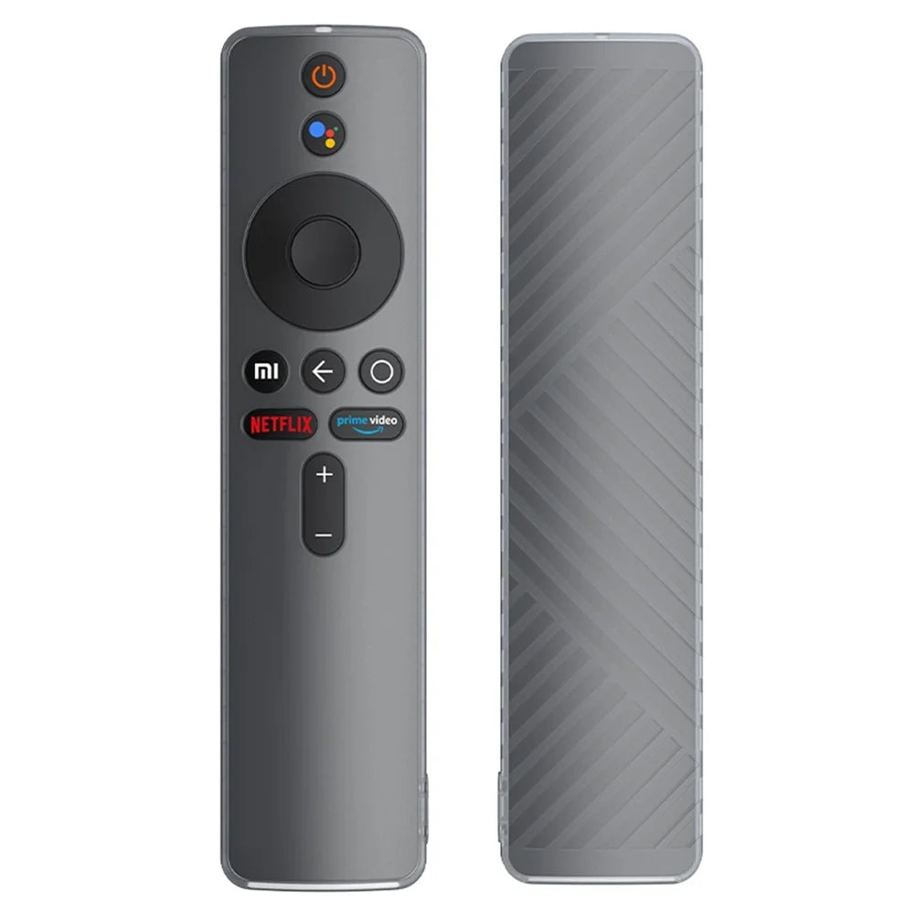 For Xiaomi Mi Box S 4K TV Stick Remote Control Case Protective Cover Shockproof Silicone Shell - Transparent - 1