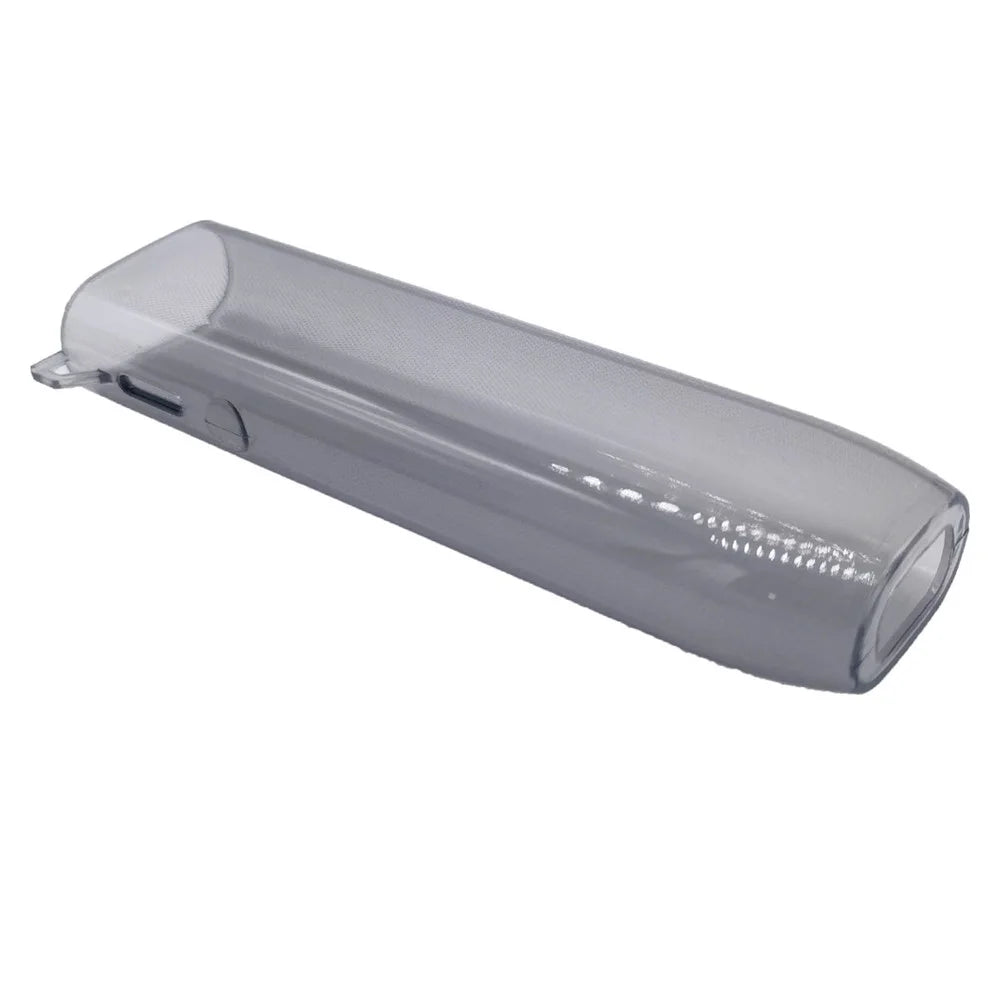 For IQOS ILUMA ONE E-cigarette Anti-scratch Anti-drop Cover Soft TPU Protective Case - Transparent Grey - 2