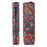 For IQOS ILUMA ONE Stylish Pattern E-cigarette Drop-proof Cover TPU+PU Leather Anti-scratch Case - Red Flower - 7