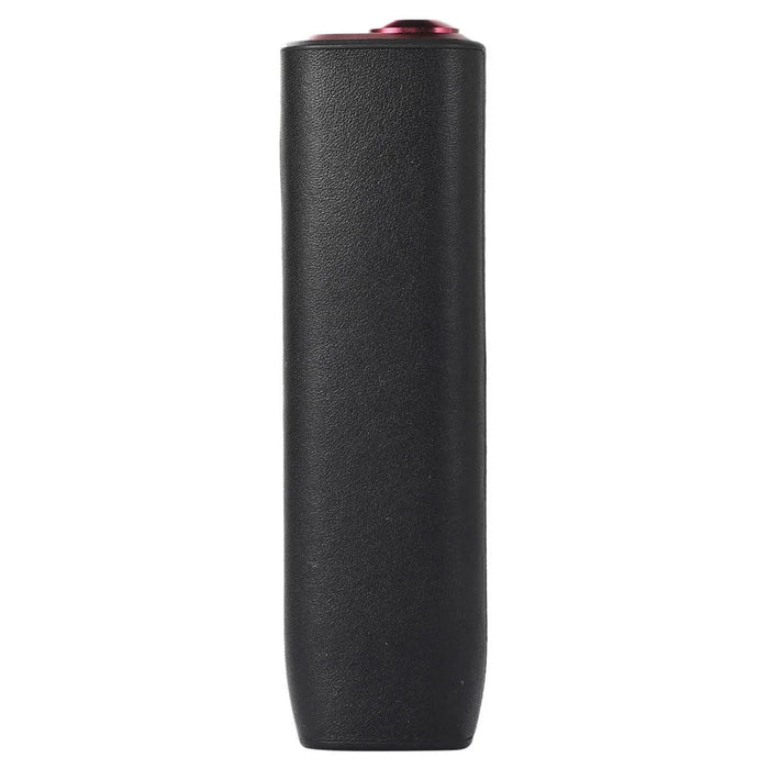 For IQOS ILUMA ONE TPU+Genuine Leather Anti-scratch Anti-drop Case E-cigarette Protective Cover - Black - 1