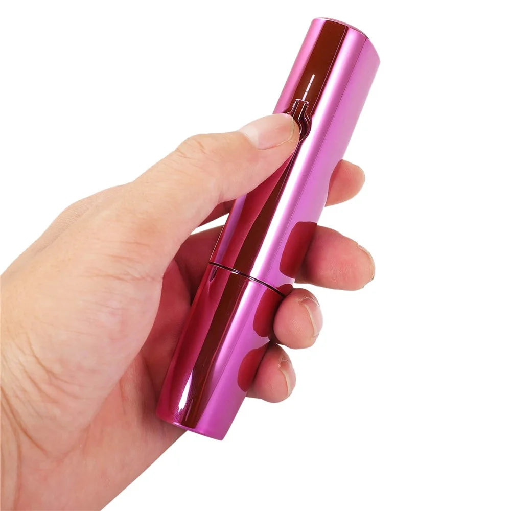 For IQOS ILUMA ONE Stylish Electroplate PC Protective Case E-cigarette Drop-proof Cover - Rose Pink - 4