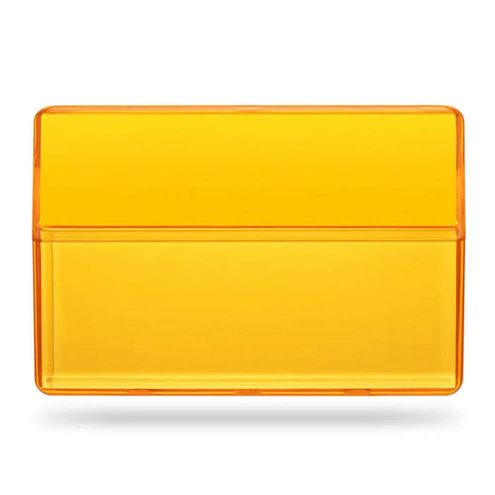 For IQOS E-cigarette Cartridge Solid Color PC Protective Box Anti-scratch Storage Case - Transparent Brown - 1