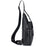 BULLCAPTAIN 095 Casual Chest Bag Top-Layer Cowhide Leather Crossbody Bag Travel Bag Daypack - Black - 5