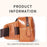 BULLCAPTAIN 080 Retro Waist Bag Top-Layer Cowhide Leather Chest Bag Crossbody Bag for Travel, Hiking, Business Trip - Orange - 2