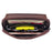 BULLCAPTAIN Horizontal Genuine Cowhide Leather Belt Bag for 5.0-5.5" Smartphone Waist Pouch - Brown - 3