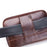 BULLCAPTAIN Horizontal Genuine Cowhide Leather Belt Bag for 5.0-5.5" Smartphone Waist Pouch - Brown - 7