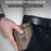 BULLCAPTAIN 037 RFID Blocking Wallet Top-Layer Cowhide Leather Card Carrying Pouch Coin Storage Bag - Brown - 5