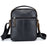 BULLCAPTAIN 037 Large Crossbody Bag Shoulder Bag Top-Layer Cowhide Leather Travel Bag - Black - 2