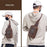 BULLCAPTAIN 133 Retro Chest Bag Crazy Horse Texture Top-Layer Cowhide Leather Crossbody Sling Bag Daypack - 2