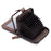 BULLCAPTAIN 033 Top-layer Cowhide Leather Wallet Billfold Card Bag Pouch with RFID Blocking Function (Horizontal Style) - Coffee - 3