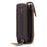 BULLCAPTAIN 033 RFID Blocking Wallet Billfold Top-layer Cowhide Leather Card Bag Pouch (Vertical Style) - Coffee - 3