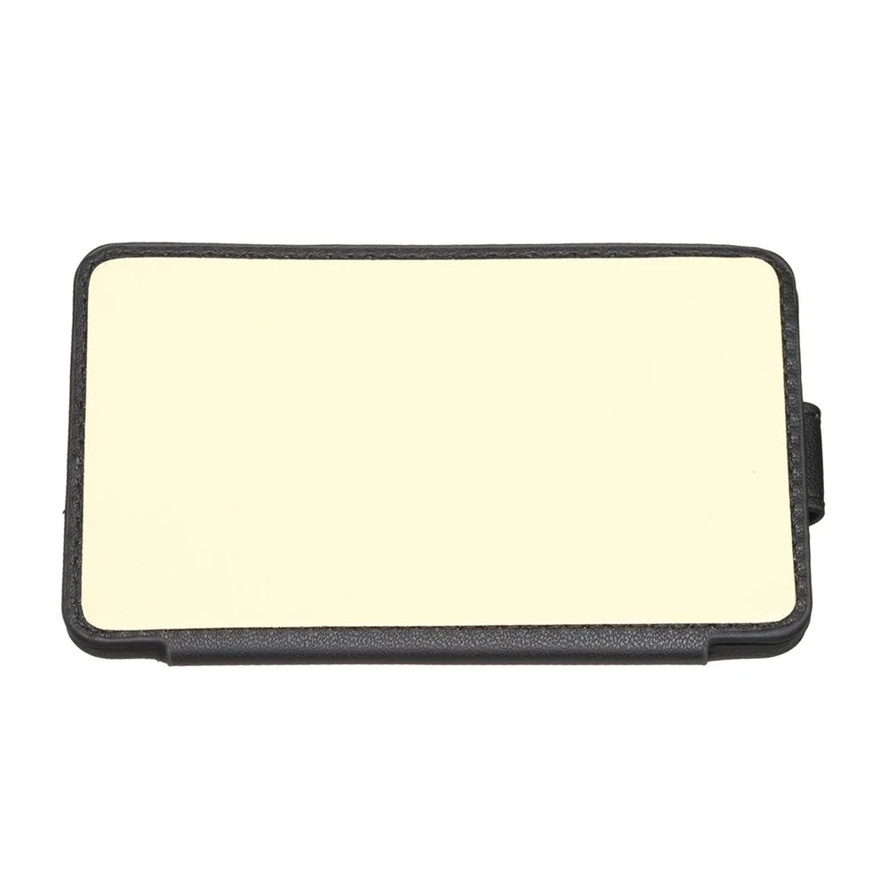 BFK03 Self-adhesive Phone Back Card Holder PU Leather Card Bag with Finger Ring Holder - Black - 2