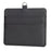 BFK14 Horizontal ID Badge Credit Card Protective Case PU Leather Card Storage Bag with Lanyard - Black - 2