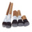 11Pcs Natural Bamboo Handle Makeup Brushes Foundation Blending Cosmetic Tool Set - 4