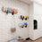 YX008 One Pair Skateboard Longboard Wall Hanger Storage Mount Rack Organizer Display Holder - 5