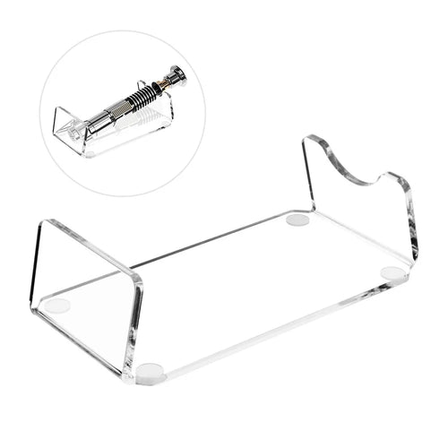 YX009 Lightsaber Mount Stand Clear Acrylic Light Saber Flat Display Holder Rack Home Office Decoration - 1