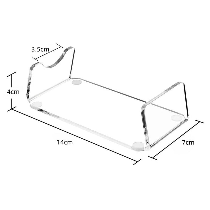 YX009 Lightsaber Mount Stand Clear Acrylic Light Saber Flat Display Holder Rack Home Office Decoration - 7