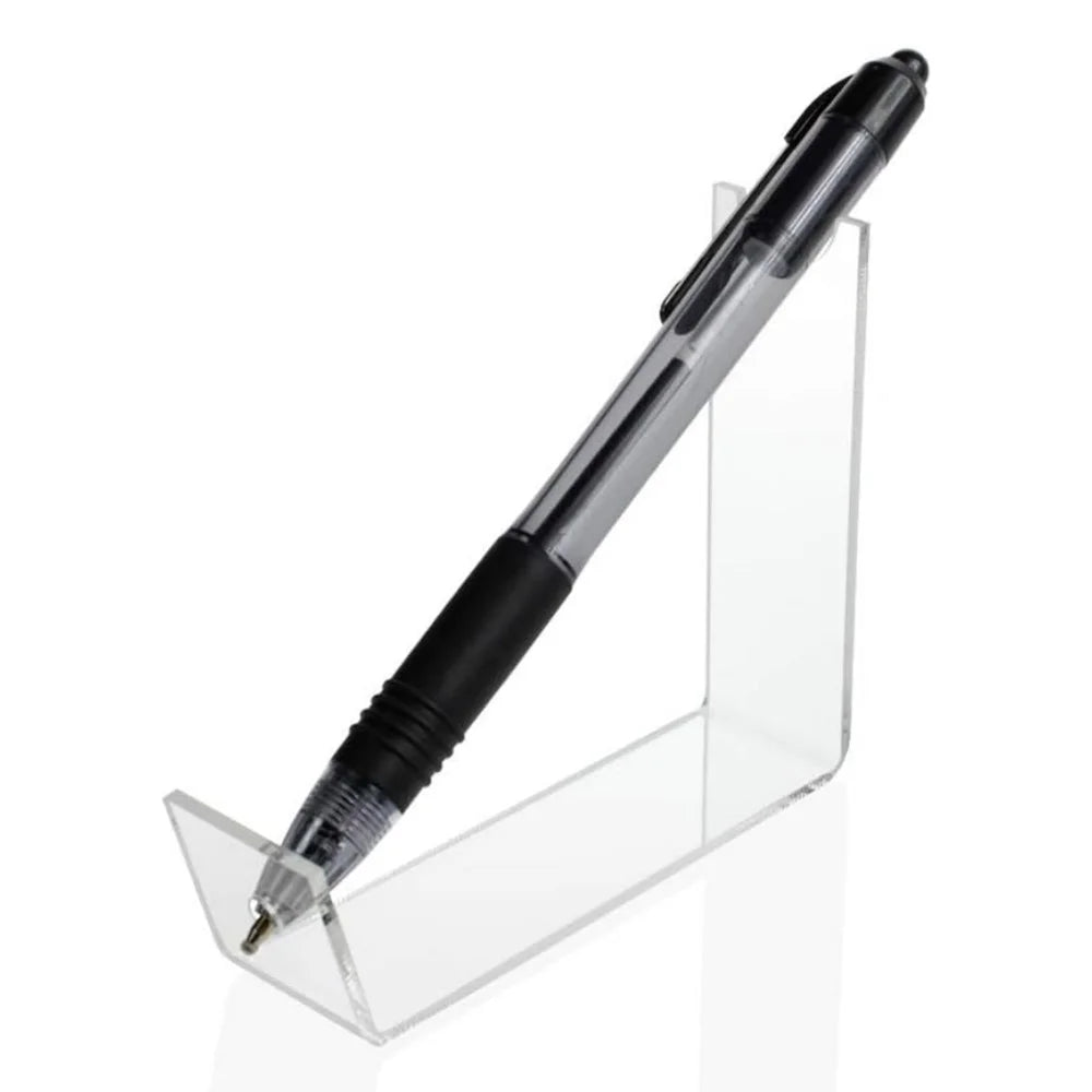 YX004 Acrylic Pen Holder Stand Pencil Display Holder Ballpoint Pen Display Rack for Store, Home, School - 3