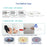 YX005 2PCS Acrylic Floating Wall Shelve Speaker Hanging Holder Mount Security Camera Wall-Mounted Hanger - 4
