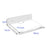 YX005 2PCS Acrylic Floating Wall Shelve Speaker Hanging Holder Mount Security Camera Wall-Mounted Hanger - 7