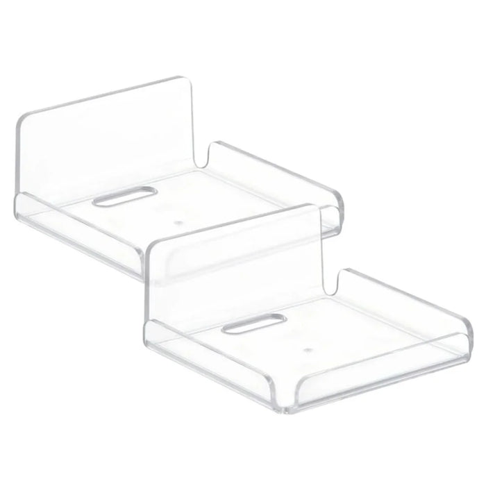 YX007 2Pcs / Set Security Camera Wall Hanger Acrylic Floating Wall Shelve Speaker Hanging Holder Mount - 2