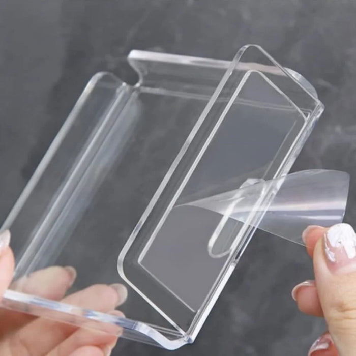 YX007 2Pcs / Set Security Camera Wall Hanger Acrylic Floating Wall Shelve Speaker Hanging Holder Mount - 3