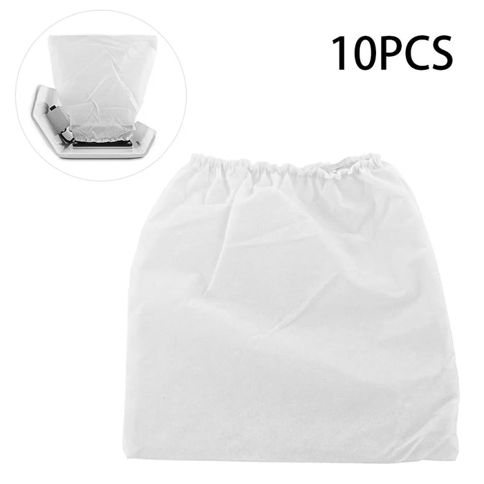 238DZ 10Pcs Non-Woven Nail Dust Suction Collector Bag Manicure Vacuum Cleaner Dust Bag - 1