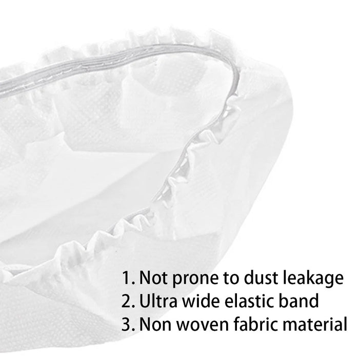 238DZ 10Pcs Non-Woven Nail Dust Suction Collector Bag Manicure Vacuum Cleaner Dust Bag - 4