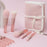10Pcs / Set Makeup Tool Soft Artificial Fiber Brush Kit for Eye Shadow, Highlight, Foundation Powder (with Storage Bag) - 3