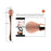 1 Set Eyeshadow Makeup Brushes Soft Fiber Brush Set for Foundation Powder, Blusher - Rose Gold - 5