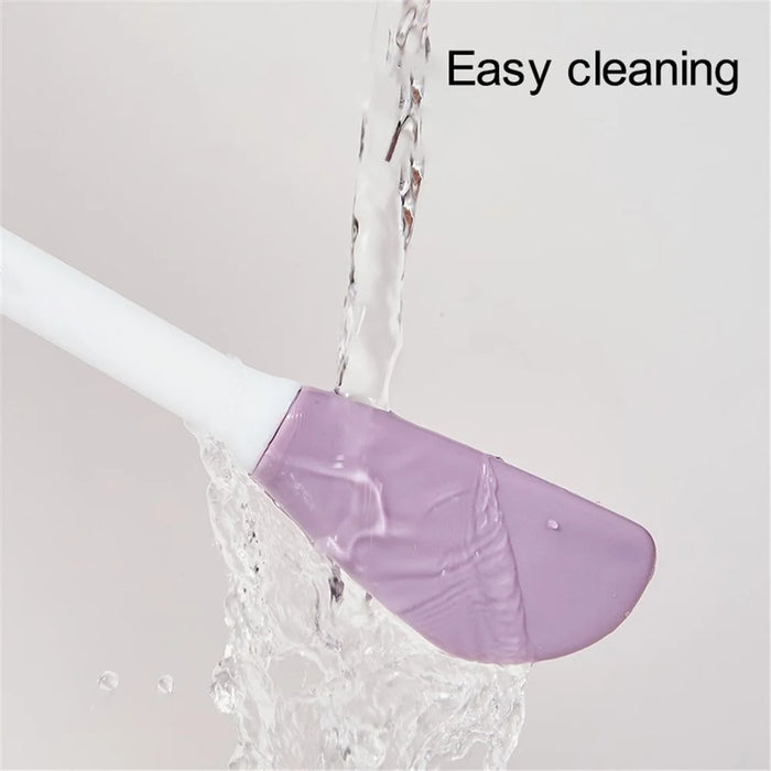 Dual-Head Silicone Face Mask Mud Clay Applicator Massage Facial Mask Brush Makeup Beauty Tool - 5