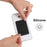 10Pcs Suction Phone Holder for Mirror Silicone Suction Cup Adhesive Mount - Black - 6