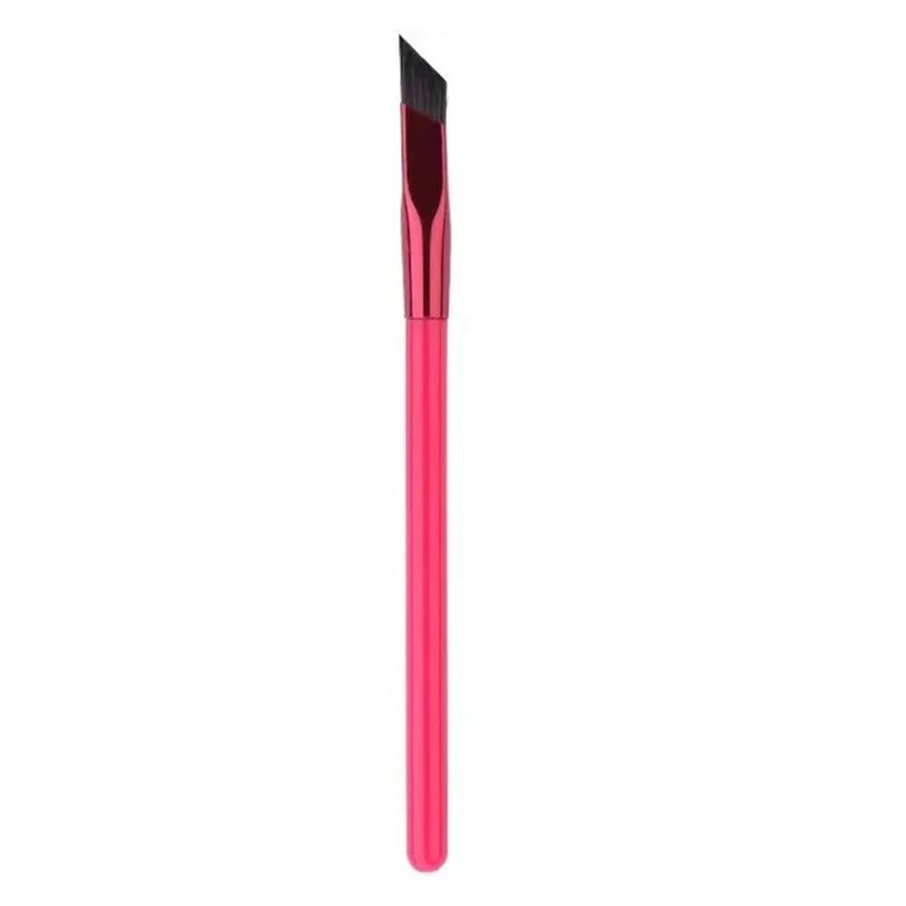 Fiber Angled Eyebrow Brush Eyeliner Makeup Brush Cosmetic Blending Slanted Brush - 1