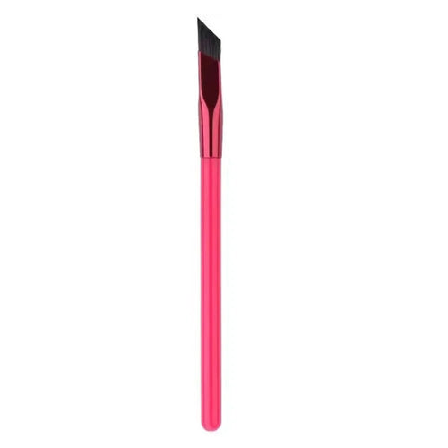 Fiber Angled Eyebrow Brush Eyeliner Makeup Brush Cosmetic Blending Slanted Brush - 1