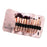 10Pcs / Set Fiber Eyeshadow Brush Basic Blusher Eyebrow Makeup Kit Brush for Blusher, Blending Concealer - 1