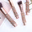 10Pcs / Set Fiber Eyeshadow Brush Basic Blusher Eyebrow Makeup Kit Brush for Blusher, Blending Concealer - 5