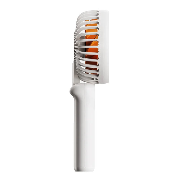 Z3 Portable Handheld Cooling Fan with Digital Display 2400mAh 24 Hours Rechargeable Summer Fan - White - 2