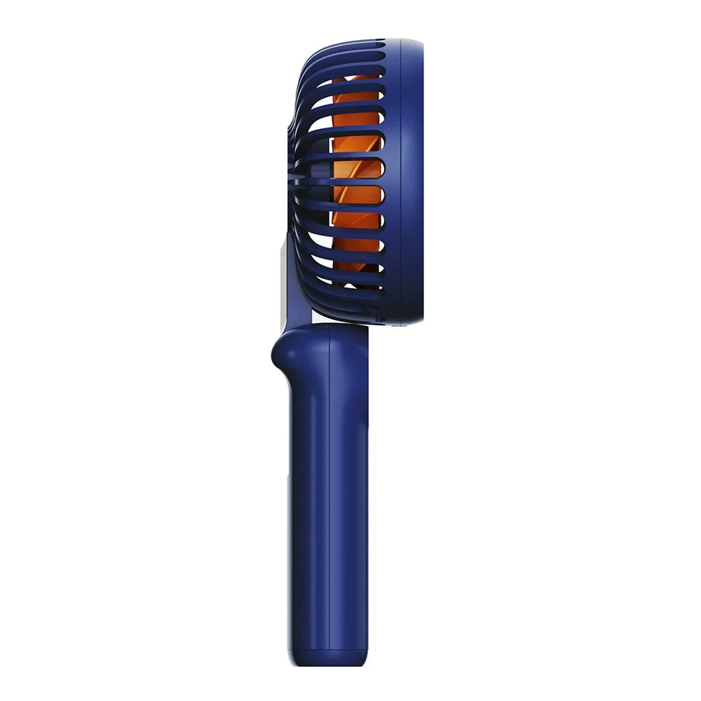 z3 6 Speeds Digital Display Cooling Fan Low Noise 180 Degree Rotatable Handheld Fan - Blue - 2