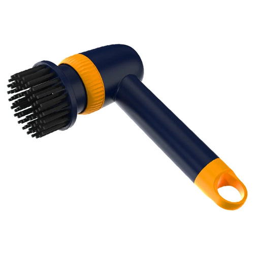 TJ03 Electric Oil Stain Scrubber Handheld Cordless Kitchen Home Cleaning Brush - Dark Blue - 1