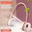 L21 Portable Rechargeable Hanging Neck Mini Cooling Fan 5 Wind Speeds Summer Fan Cooler - Pink - 2