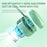 L21 Portable Rechargeable Hanging Neck Mini Cooling Fan 5 Wind Speeds Summer Fan Cooler - Pink - 5