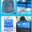Bear - Cute Cartoon Pattern Car Back Seat Pocket Organizer Multi-pocket Hanging Bag Foldable Storage Collector - 4