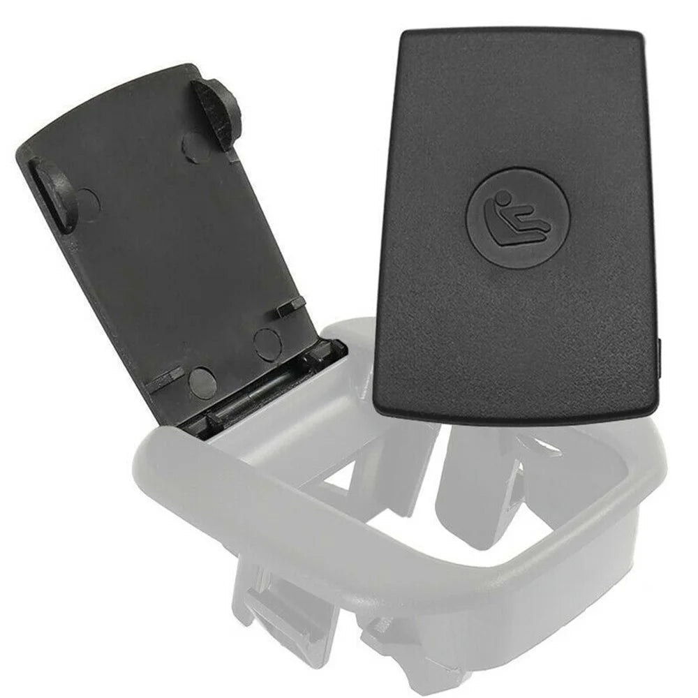 Car Accessories Rear Child Seat Safety Belt Anchor Cover for BMW X1/E84 3 Series E90/F30 - Black/Single Cover - 4