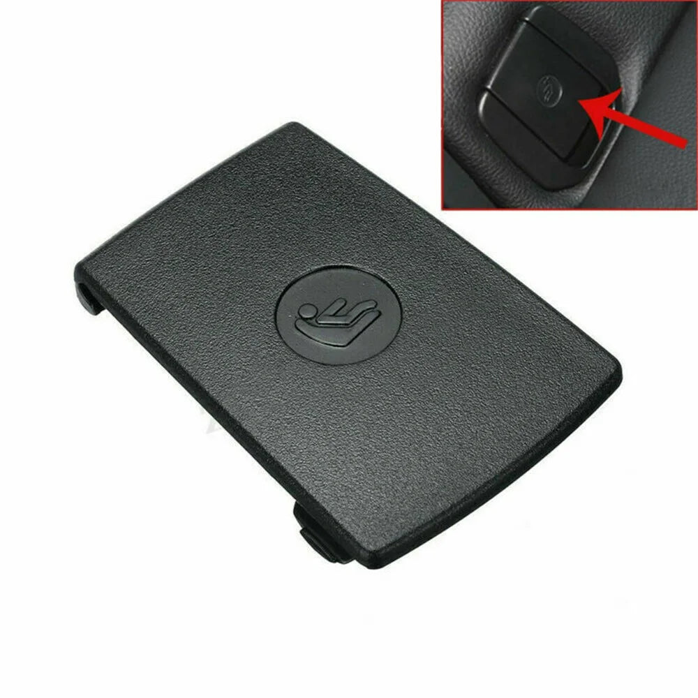 Car Accessories Rear Child Seat Safety Belt Anchor Cover for BMW X1/E84 3 Series E90/F30 - Black/Single Cover - 7