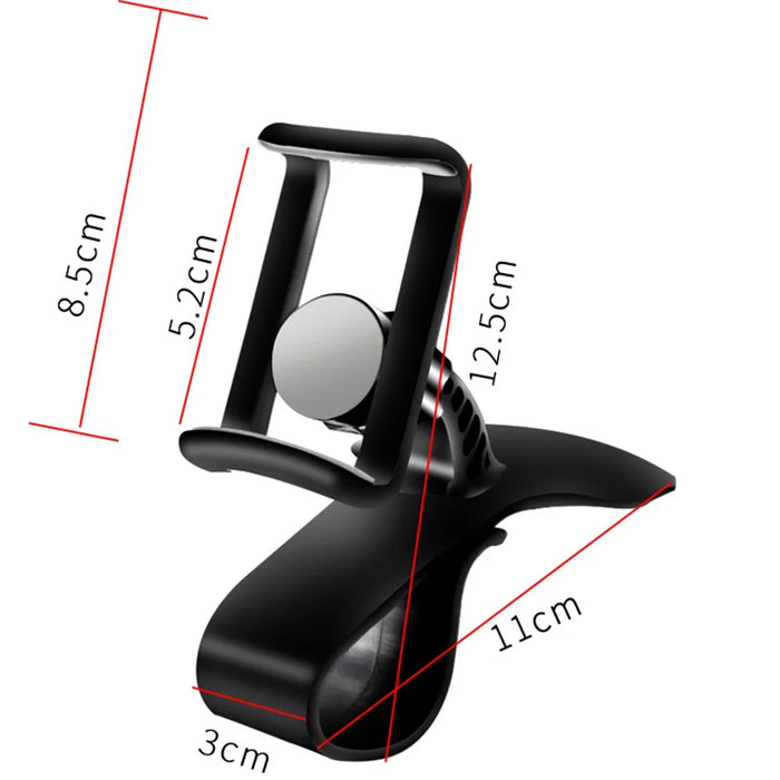 Car Dashboard 360 Degree Rotatable Mobile Phone Holder Stand - 4