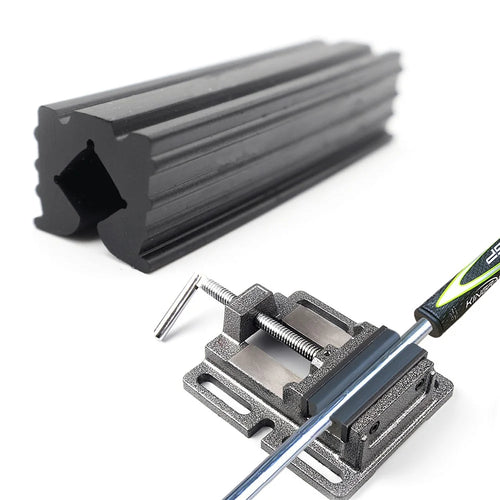 Golf Club Grip Repair Tool Rubber Vice Clamp Shaft Protector - 1